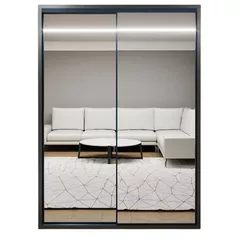 Dulap Bayro Parma 1600x2250x600 антрацит, купе