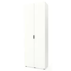 Шкаф Nex Home A007 cu usi batante 800x420x2300mm, White Snow