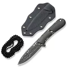Нож походный Civivi C23010-DS1 Mini Elementum, mâner Micarta, teacă Kydex