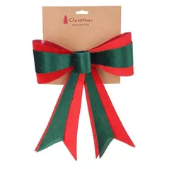 Новогодний декор Promstore 56449 Fundita decorativa 27x33сm, verde-rosu