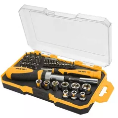 Set de unelte de mână Tolsen Set surubelnita de varfuri si de chei tubulare (20041)