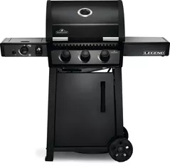 Мангал Napoleon Gratar pe gaz Legend 365 negru cu arzator lateral infraroșu (LD365DSIBPK-CZ)