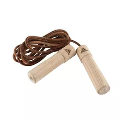 Coardă de sărit Adidas ADI1107 Leather Skipping Rope 9FT/275CBLACK