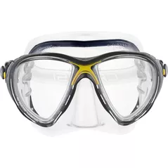 Accesoriu pentru înot Cressi-Sub Masca inot BIG EYES EVOLUTION MASK sil clear/frame yellow (DS336010)