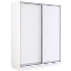 Dulap Mobildor-Lux Fox uși glisante din PAL (150x60x220H cm) Alb