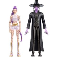 Фигурка героя Mattel JRY40 Set figurine Vânătorii de demoni „Rumi și Jinu: Bătălia finală”, 2 buc.