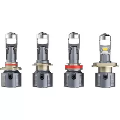 Автомобильная лампа miscellaneous LED H4 с линзой 6500K LenH4 12V