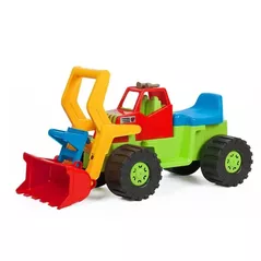 Толокар Baby Mix 44899 Bayo Экскаватор 74см зеленый
