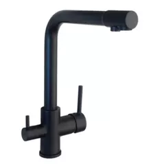 Bateria bucătărie Hydro S 3039 și sistem de filtrare, neagra (0400462)