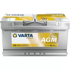Автомобильный аккумулятор Varta 95AH 850A(EN) клемы 0 (353x175x190) S6 013 AGM (595901085K262)