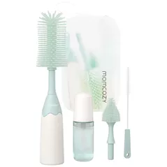 Посуда для кормления Momcozy LS002-GE12NB-A Perie pentru biberoane electrica Push-Press Green