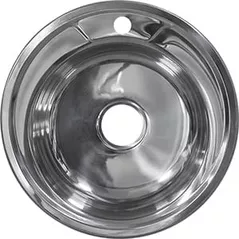 Chiuvetă bucătărie Rubano HD490P incastrabila 490x180mm. inox, luciu-0,8mm