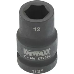 Набор головок, бит, насадок DeWalt DT7530 cap hexagonal impact DT7530 (Scurte) 12mm 1/2