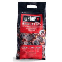 Produs pentru picnic Weber Carbune brichetat Premium Wood Briquettes 4kg
