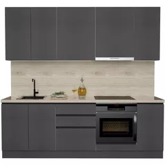 Мебель для кухни ArtFlame GOLA Storm Grey (2.4 m.l.)