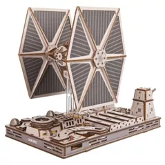 Пазл Ugears Modelul TIE-fighte