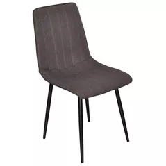 Scaun Evelin di Costacurta XR-154B, Черный Металл/Ткань, Grey 5 (rogojka)