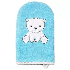 Аксессуар для купания BabyOno 0347/02 Manusa de baie bambus /albastru