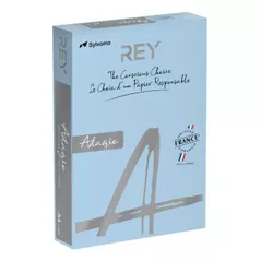 Бумага офисная Rey Hartie colorata A4 Adagio 160g/250 foi, Blue 01 (RYADA160X403)
