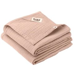 Accesoriu pentru înfășat BIBS 9401244 Set de 2 museline 70x70cm, Blush
