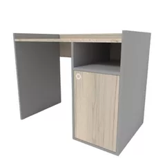 Офисный стол Smartex (10922) Tab Classic 120cm Grafit+Stejar Deschis