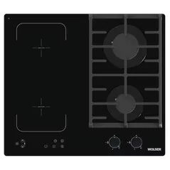 Plită încorporabilă combi Wolser WL-QX602G2IND Black