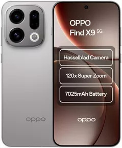 Смартфон OPPO Find X9 5G 12/512GB Titanium Grey