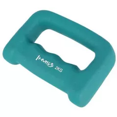 Ganteră HMS 9461 Gantera anatomic 2kg Sea Blue Neoprene (17-47-123)