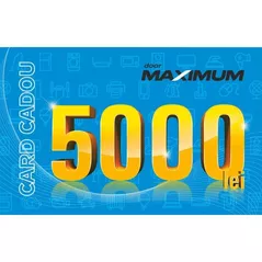 Certificat - cadou Maximum 5000 MDL