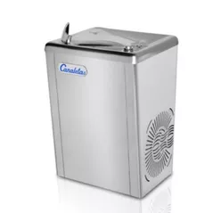 Fântână de băut Canaletas M-4ASF, havuz apă potabilă pe perete cu buton