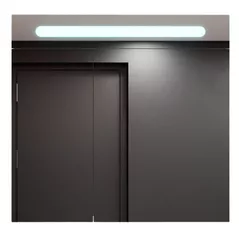 Зеркало для ванной Bayro Portis LED 900x800 белый