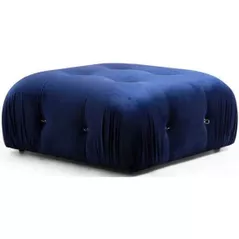 Пуф Trendy Tuffet Puf Bubble-Albastru catifea (GTR002871)