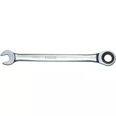 Ключ гаечный Force 75717 Ключ комбинированный 17мм с трещоткой L=140мм