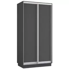Dulap Mobildor-Lux Fox uși glisante din PAL (100x60x240H cm) Anthracite