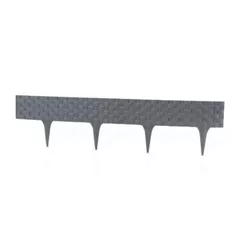 Декор для сада Hydro S Gard decorativ plastic Ratan, H=95mm, L=2.4m, Antracit (0640395)