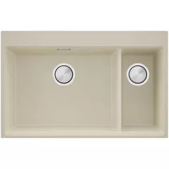 Мойка кухонная Primagran Oslo 80 Duo Top Beige + accesorii 530x780 MOVKB