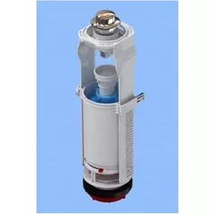 Бачок для унитаза Aniplast WC7010C Mecanism de evacuare WC, buton crom