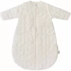 Lenjerie de pat pentru copii Jollein 016-410-67110 rotund cu maneci detasabile Miffy Jacquard Ivory, 60 cm