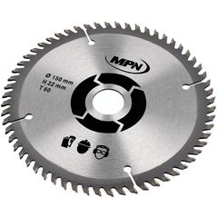 Disc de tăiere MPN MP-1211 Disc de tăiere p/u lemn 150x22mm 60 dinți