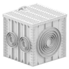 Комплект распределителей Hydro S Colector pluvial cu gratar DN 32/315, 1 tona, gri