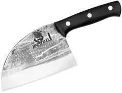 Cuțit Samura MAD BULL Mini sirbesc, cu miner negru, 145mm (SMB-0041B)