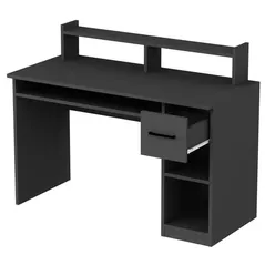 Masă de birou Trendy Eslem, Antracit, 120x55x93cm