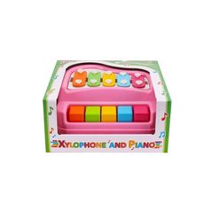 Музыкальная игрушка Technok Toys (7907) Xilofon-pian pentru copii, roz