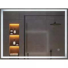 Oglindă baie Bayro Delta Pro 800x600 LED touch