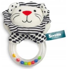 Погремушка Sensillo Z-030 Погремушка плюш 56 B/W Lion