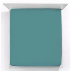 Lenjerie de pat Formesse 035-13-0302 Fitted Sheet Bella Gracia standard 140x190-160x220 Arctic blue