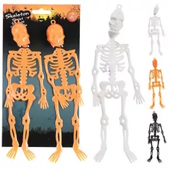 Decor Promstore 43761 Suvenir Halloween Schelet suspendabil 2buc, 24cm