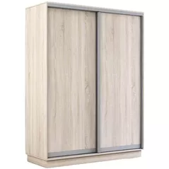 Dulap Mobildor-Lux Fox uși glisante din PAL (150x60x200H cm) Sonoma