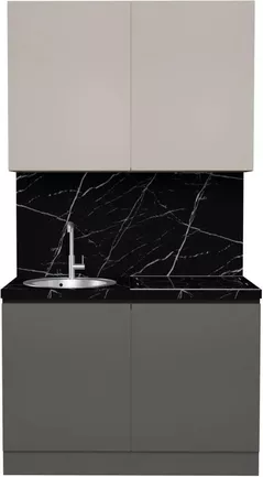 Мебель для кухни ArtFlame GOLA Cream/Stone Grey (1.2 m.l.)