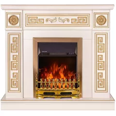 Șemineu electric ArtFlame Versailles gold & Gala gold